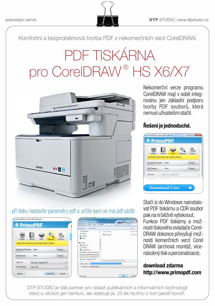 produktovy servis pdf tiskarna